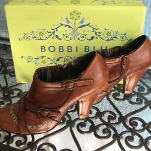 Unique booties from Anthropologie